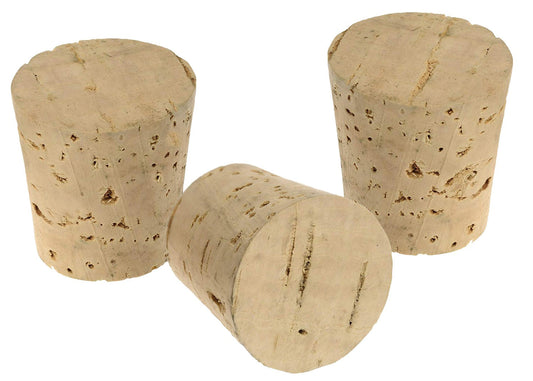 The Hillman Group 52023 #18 Five Gal. Tin Extra Large Cork  3-Pack