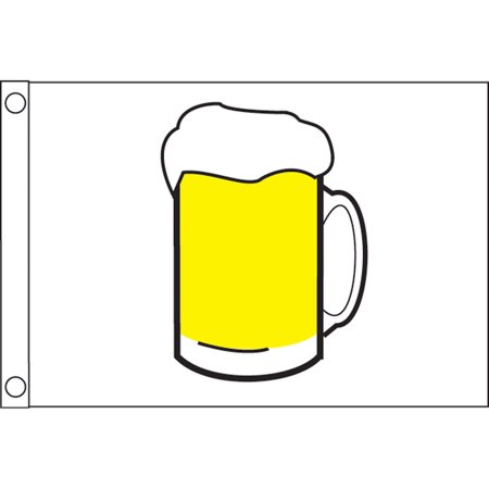 Taylor Made Products 9218 12 X 18 in. Beer Mug Novelty Flag