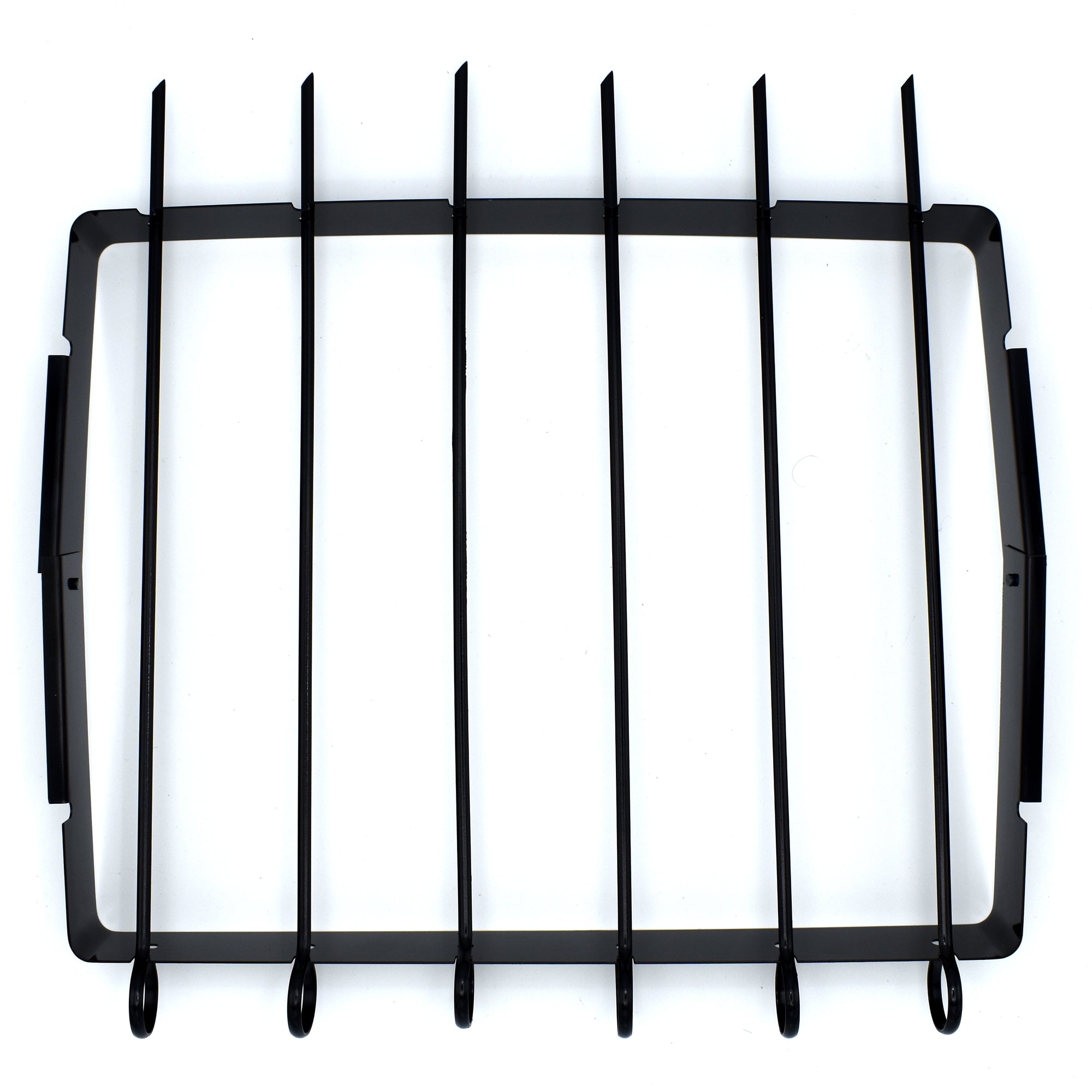 Mr Bar-B-Q 7 Piece BBQ Kabob Grill Rack and Skewers Non Stick 02007Y