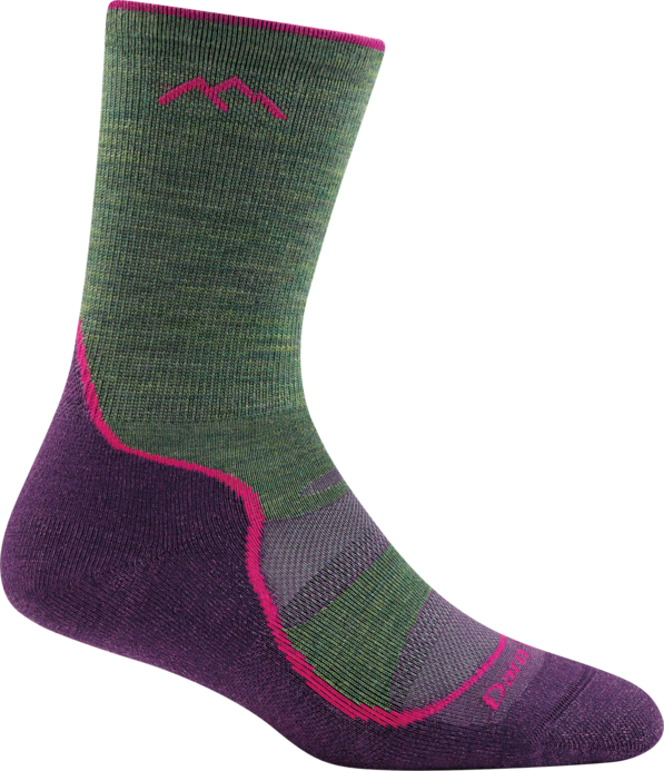 Darn Tough Light Hiker Micro Crew Lightweight With Cushion Socks Wmns - Ascent Outdoors LLC