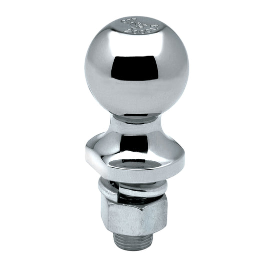 63884 Packaged Hitch Ball, 1.87 X 1 X 2.12 in. 2, 000 Lbs. GTW Chrome, 2.75 X 2.56 X 6.88 in.