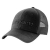 Carhartt Men's Canvas Mesh-Back Logo Graphic Snapback Hat