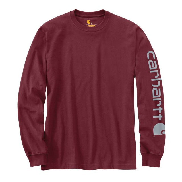 Carhartt Men's Graphic Logo Long Sleeve T-Shirt