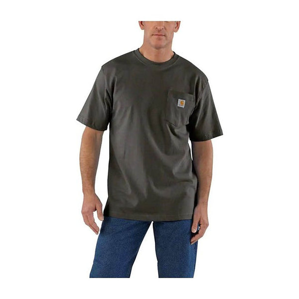 Carhartt Men's Loose Fit Heavyweight Short-Sleeve Pocket T-Shirt