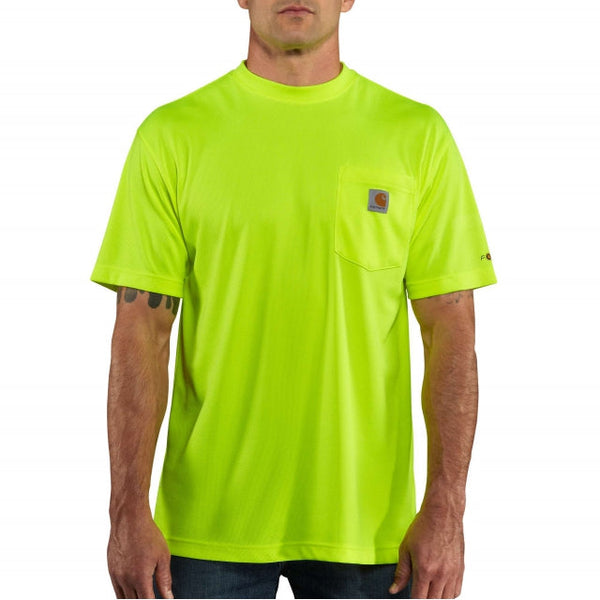 Carhartt Men's HV Frc Relaxed Fit Light Weight CE Short-Sleeved Pocket T-Shirt