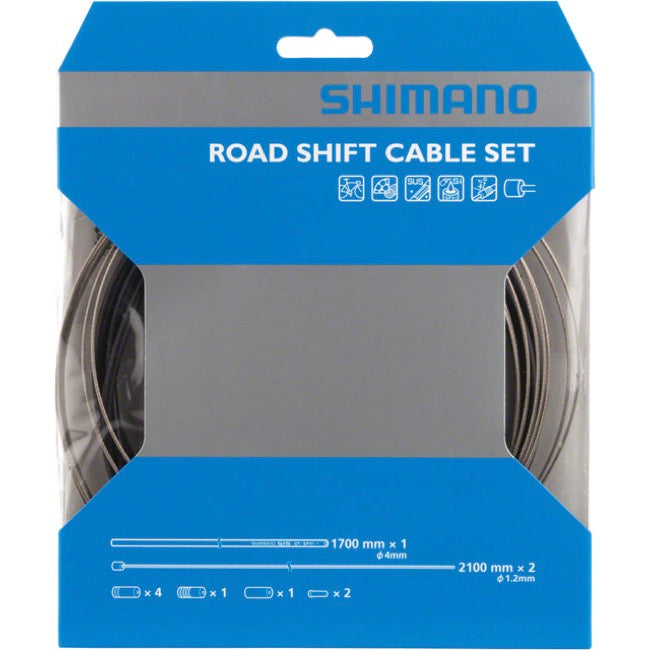 Shimano Stainless Road Shift Cable/Housing Set