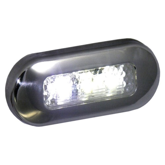 LED-51825-DP LED Oblong Courtesy Lights - White