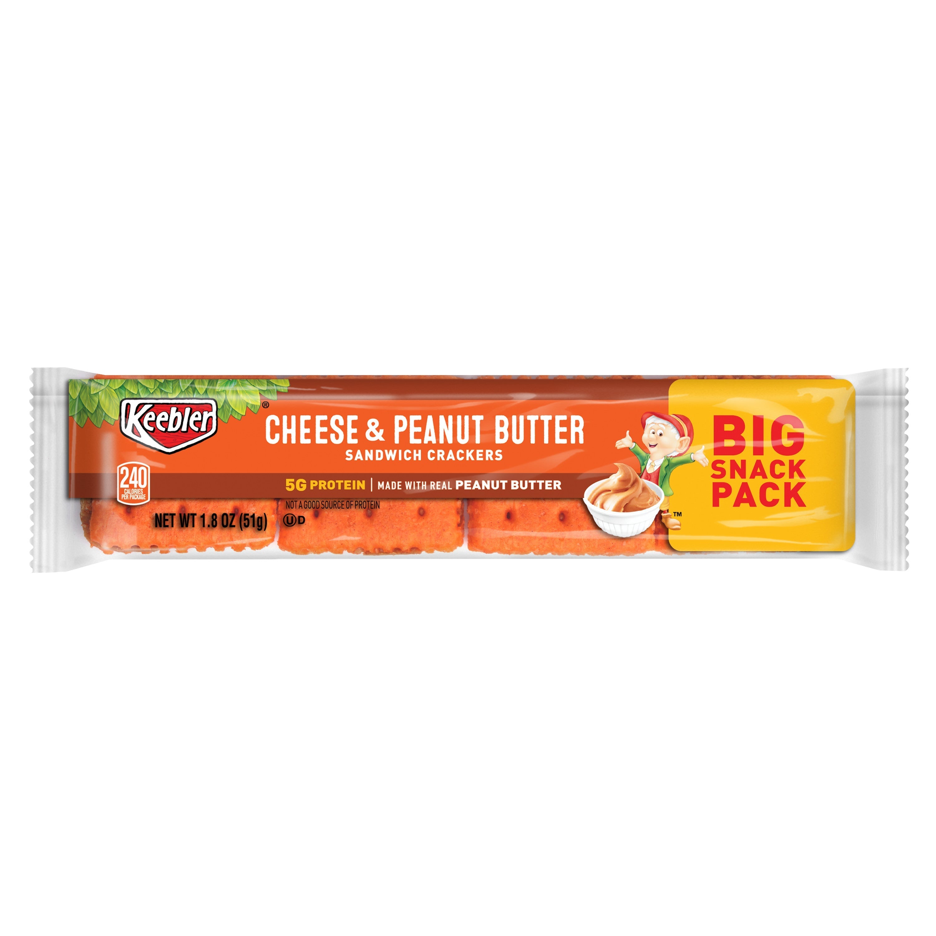 Wholesale Keebler Cheese & Pb Crackers 1.8 Oz. 12 Count(24x$0.95)