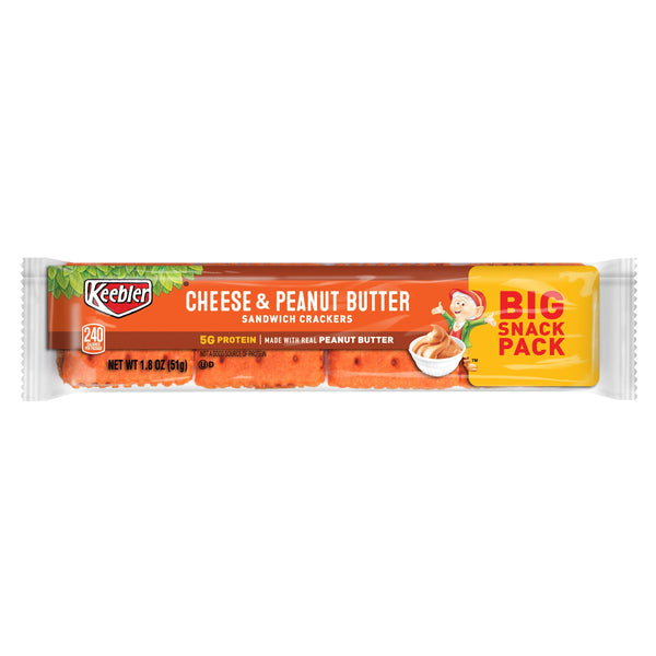 Wholesale Keebler Cheese & Pb Crackers 1.8 Oz. 12 Count(24x$0.95)