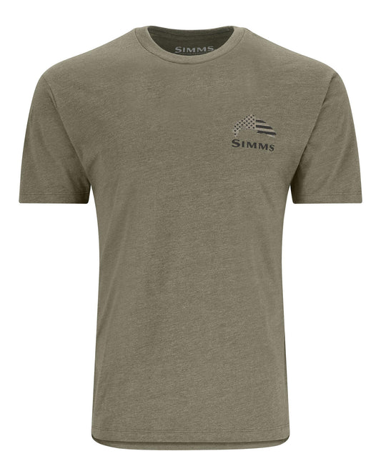 Simms Wooden Flag Trout T-Shirt Men's