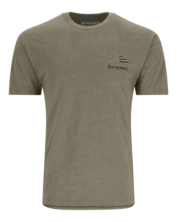 Simms Wooden Flag Trout T-Shirt Men's