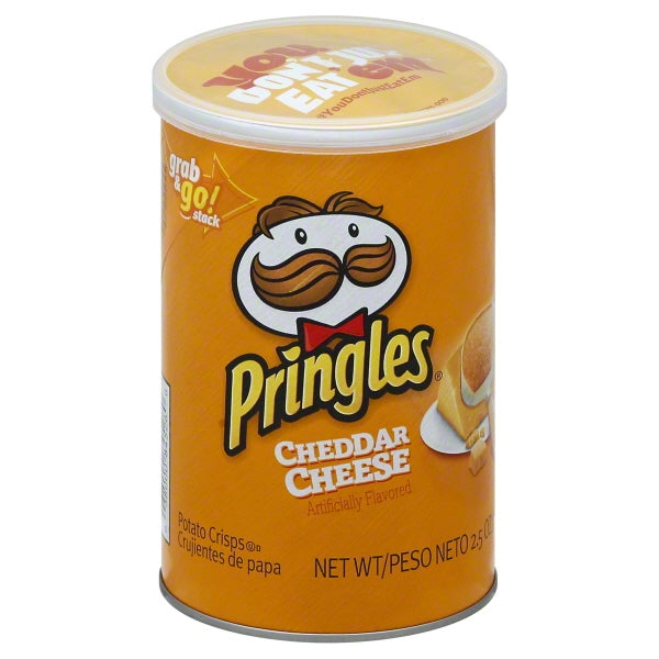 Wholesale Pringles Cheddar Cheese 2.5 Oz. 12 Count(12x$1.68)