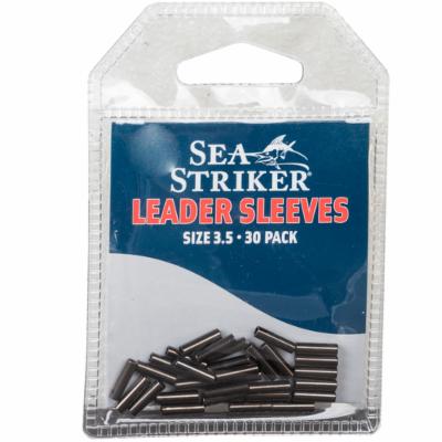 Brass Leader Sleeves Black 071 ID 30Pk 30PK