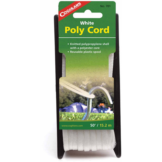 Polypropylene Cord- 50 Ft. - White