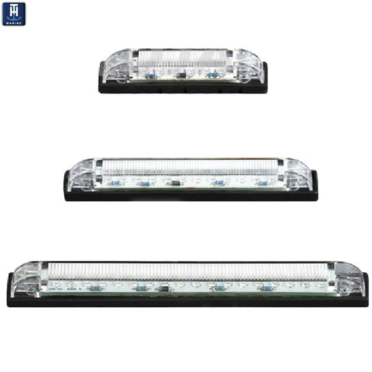 T-H Marine LED Slim Line Utility Strip Lights 4 in. - Clear