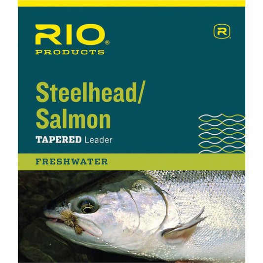RIO Steelhead/Salmon Tapered Leader 3-Pack | 12 Lb.; Clear