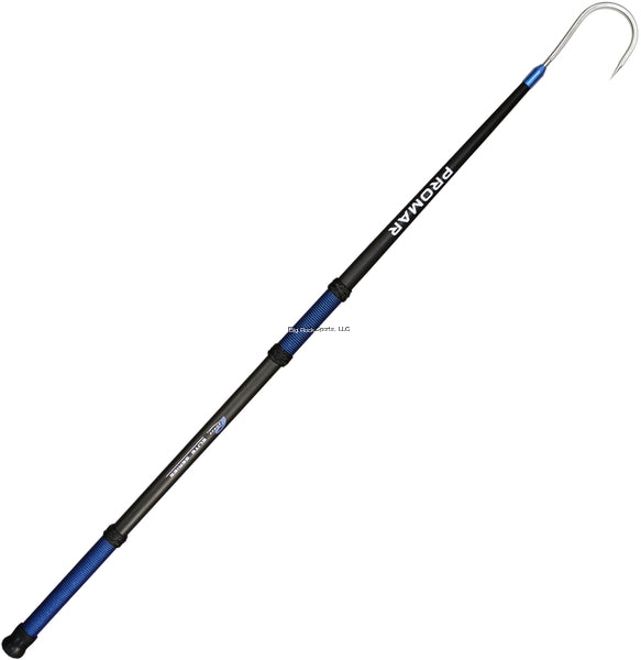 Elite Series Carbon Fiber Gaff 4Ft 3 Hook 316 Stainless Steel Floating