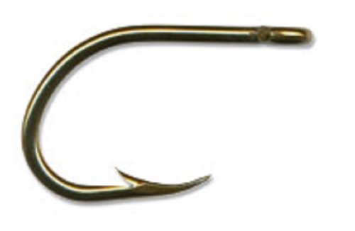 Mustad Classic OShaughnessy Live Bait Hook (Pack of 50)  Bronze  Size 1/0 Multi-Colored