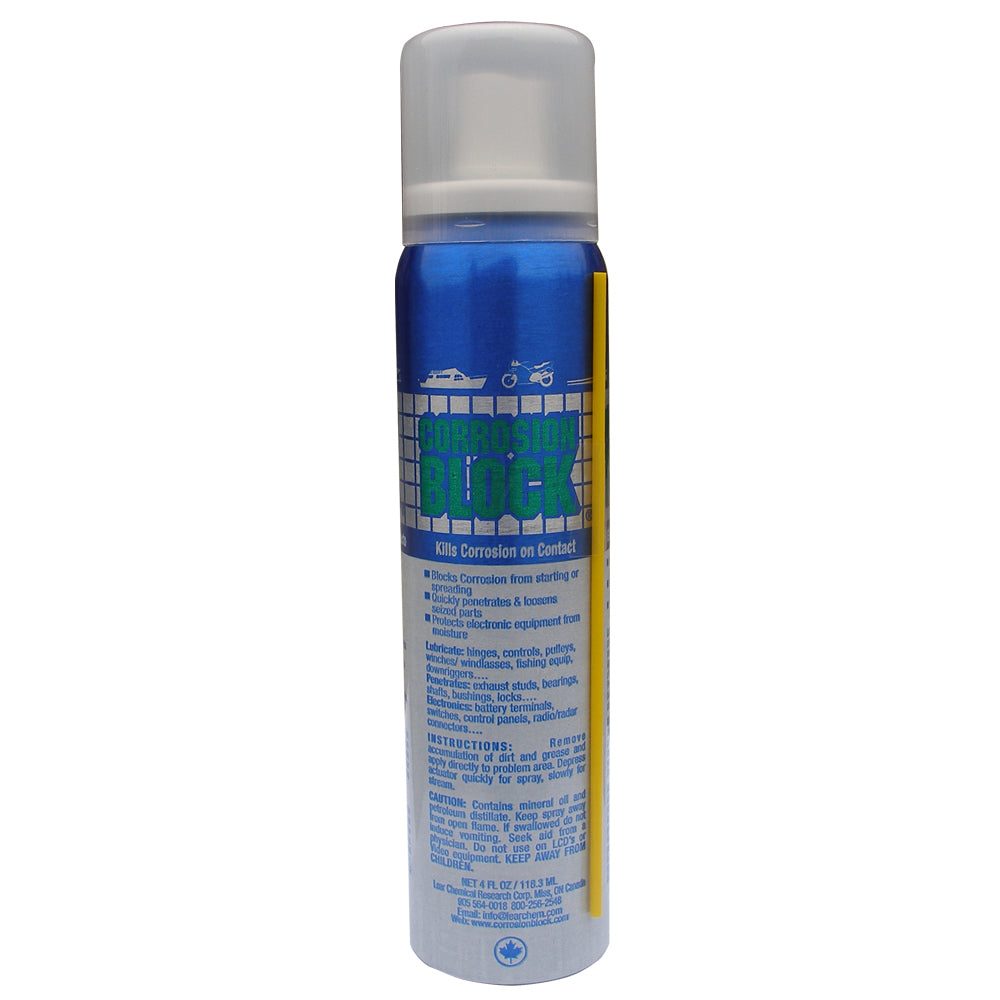 Corrosion Block Liquid Pump Spray - 4Oz - Non-Hazmat Non-Flammable & Non-Toxic