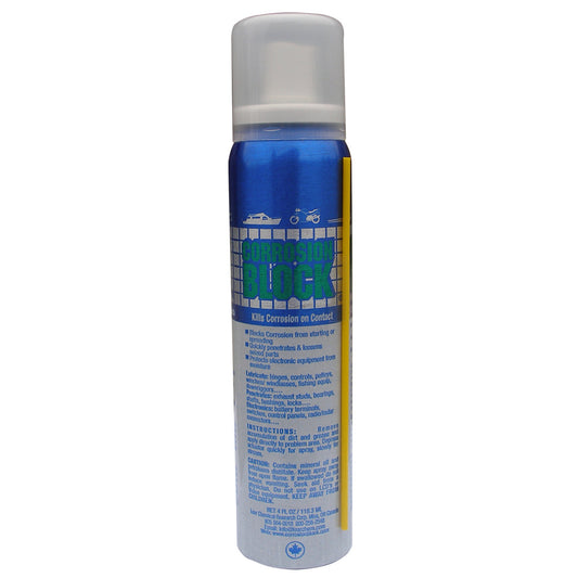 Corrosion Block Liquid Pump Spray - 4Oz - Non-Hazmat Non-Flammable & Non-Toxic