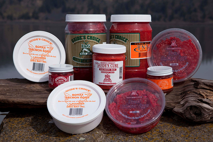 Guides Choice Salmon Eggs Fish Bait 12 Oz.