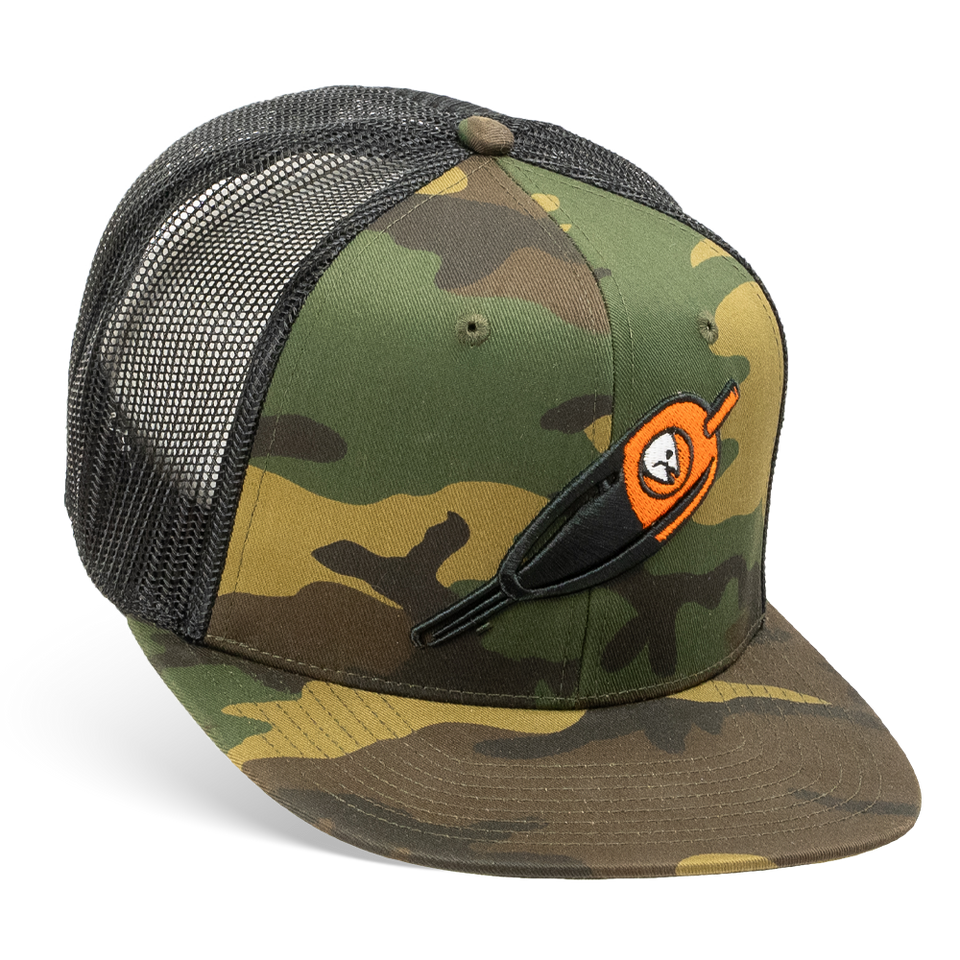 STLHD Go Time Camo Flatbill Trucker