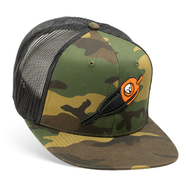 STLHD Go Time Camo Flatbill Trucker