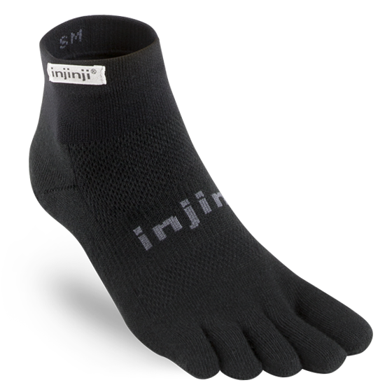 Injinji Run LightWeight Mini-Crew Socks