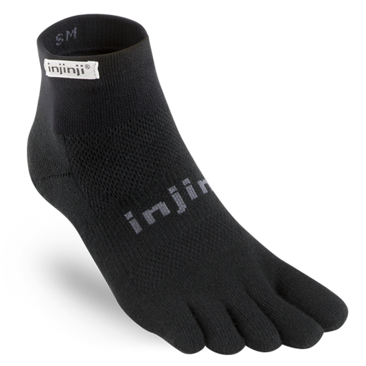 Injinji Run LightWeight Mini-Crew Socks