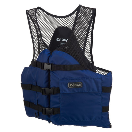 Onyx Mesh Classic Sport Life Vest - Blue - Large