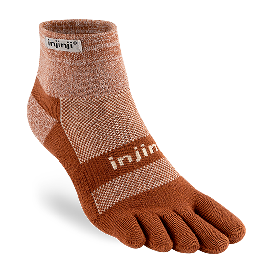 Injinji Trail Midweight Mini-Crew Socks