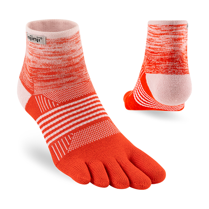 Injinji Women's Trail Midweight Mini-Crew Socks