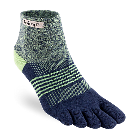Injinji Women's Trail Midweight Mini-Crew Socks