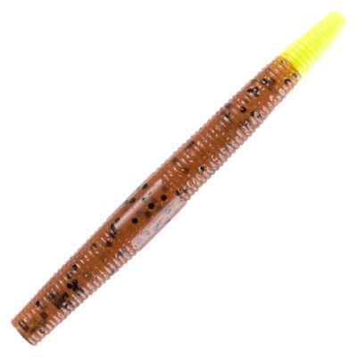 Yum Dinger - 3in - Carolina Pumpkin/Chartreuse Tip
