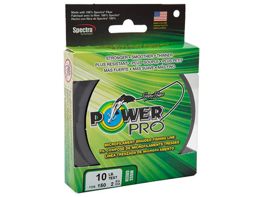 Power Pro 65lb 300yds Braided Spectra Fishing Line Moss Green