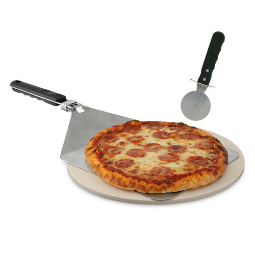 Mr. Bar-B-Q Grill Stone Pizza Set