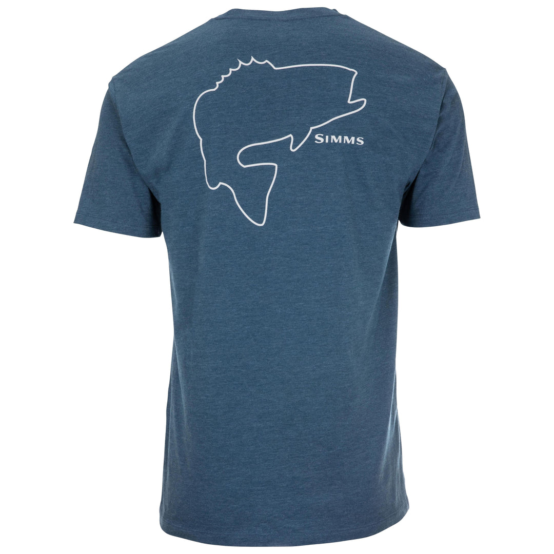 Simms Bass Outline T-Shirt