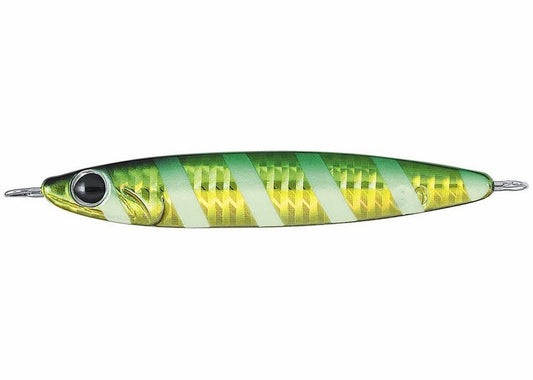 Daiwa Zakanana Casting Jigs (Zebra Glow Green Gold 130 Gram/4 1/2 Oz)