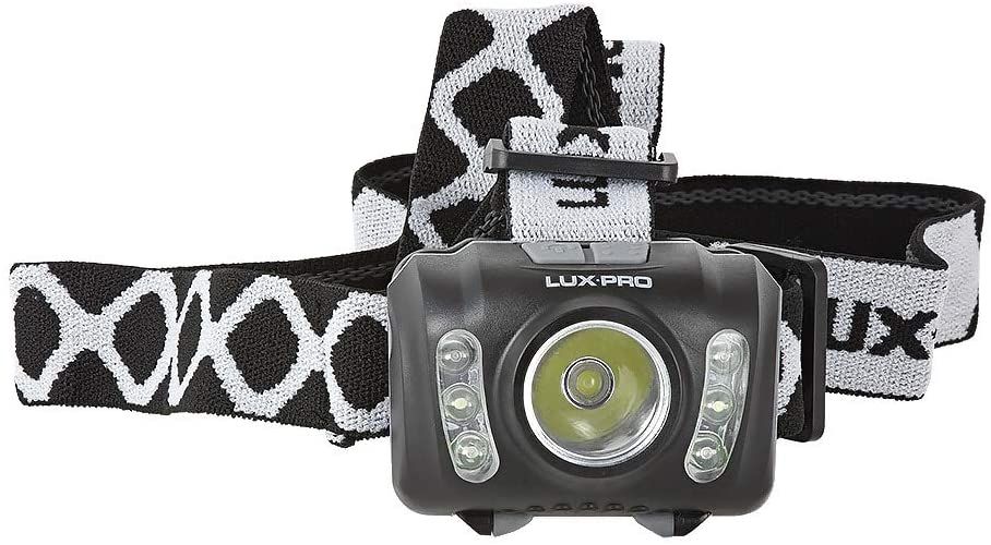 LuxPro LP345V2 Extended Run Time Multi-Color 300 Lumen AAA Headlamp - Flashlights