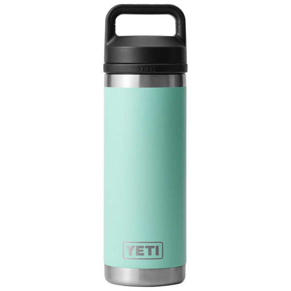 Yeti 18oz Rambler Bottle with Bottle Chug Cap - Seafoam