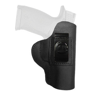 XXB Tagua Gun Leather Super Soft S&W M&P Shield Inside Waistband Holster Leather Right Hand Black