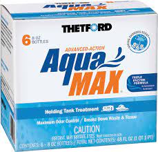 Thetford THE96634 6-80 Oz Aquamax Spring Showers Bottles- Pack of 4