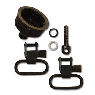 Grovtec Sling Swivel Set Remington 870 Espress Magazine Cap With Swivel Stud Locking Swivels Rear Screw Swivel Stud Steel Black Sku - 488972