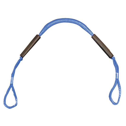 Double Braided Water Resistant 2000 Pound Capacity 5 Foot Length Royal Blue