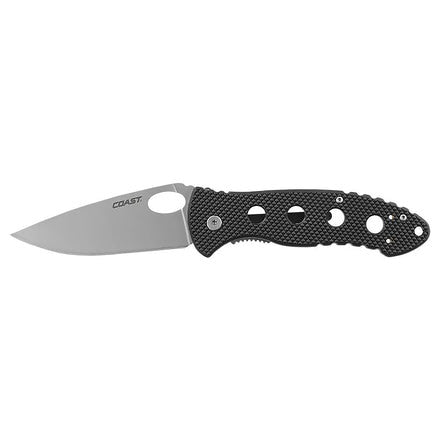 Coast Stainless Steel Double Lock Folding Knife