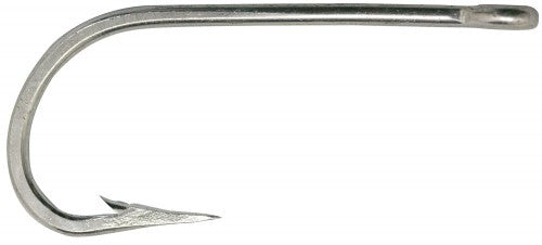 Classic O'Shaughnessy Hook Size 80 Forged Heavy Wire Ringed Eye Duratin 5PK