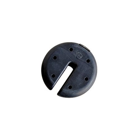 Z-SHADE Durable Plastic Circular 5 Pound Canopy Tent Leg Weight Plates Set of 4