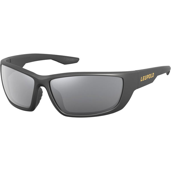 Leupold Cheyenne Performance Eyewear Matte Black Frame Shadow Gray Flash Lens Universal 181280