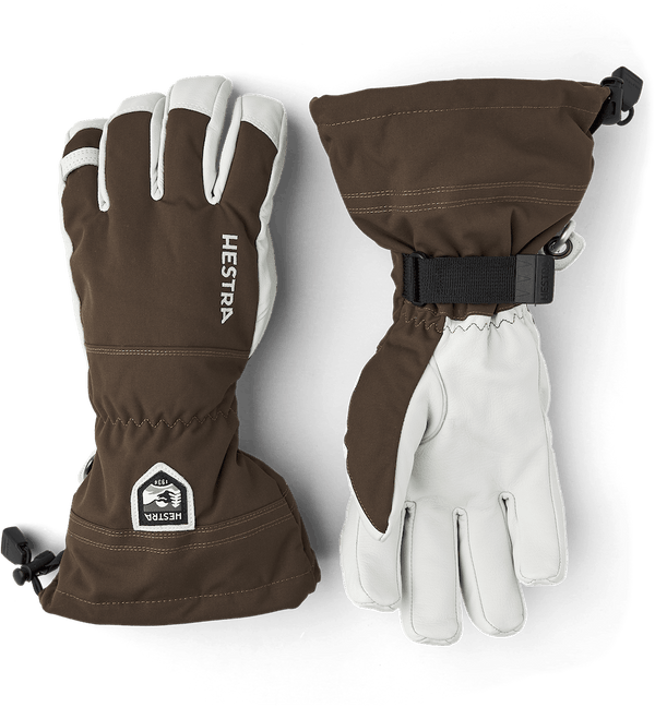 Hestra Army Leather Heli Ski 5-finger Glove