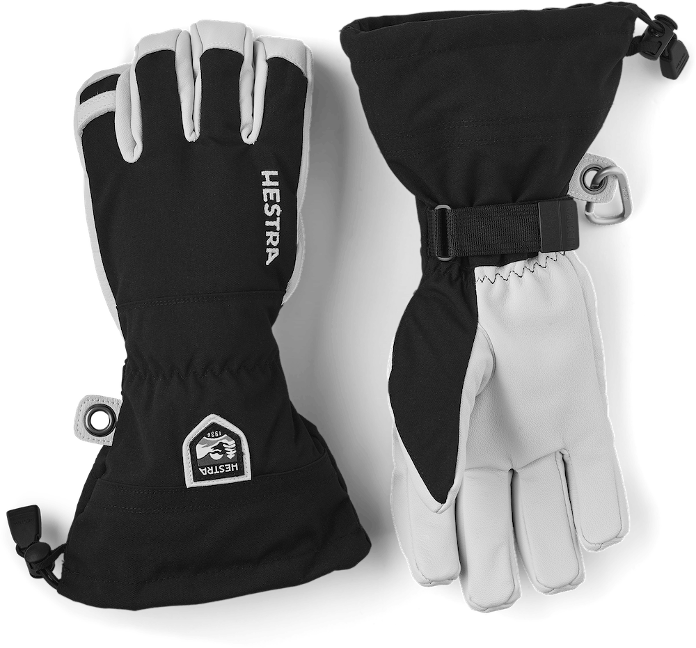 Hestra Army Leather Heli Ski 5-finger Glove